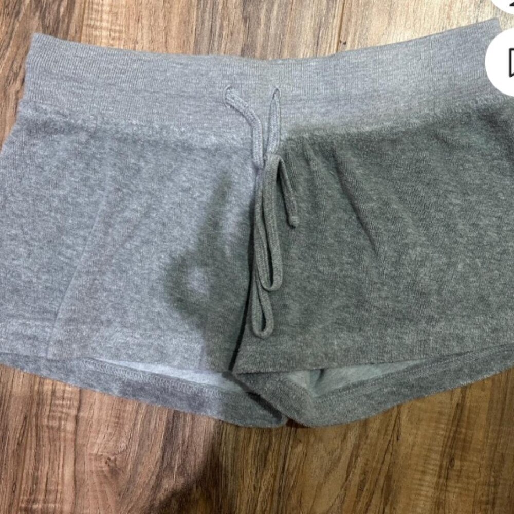 Grey Hardtail Shorts